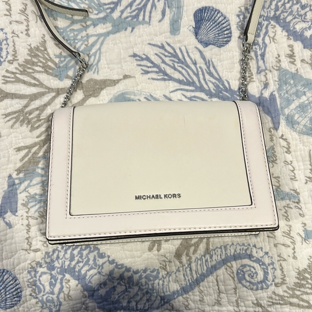 Michael Kors Crossbody! Good condition just small marks!bought for over 200!!